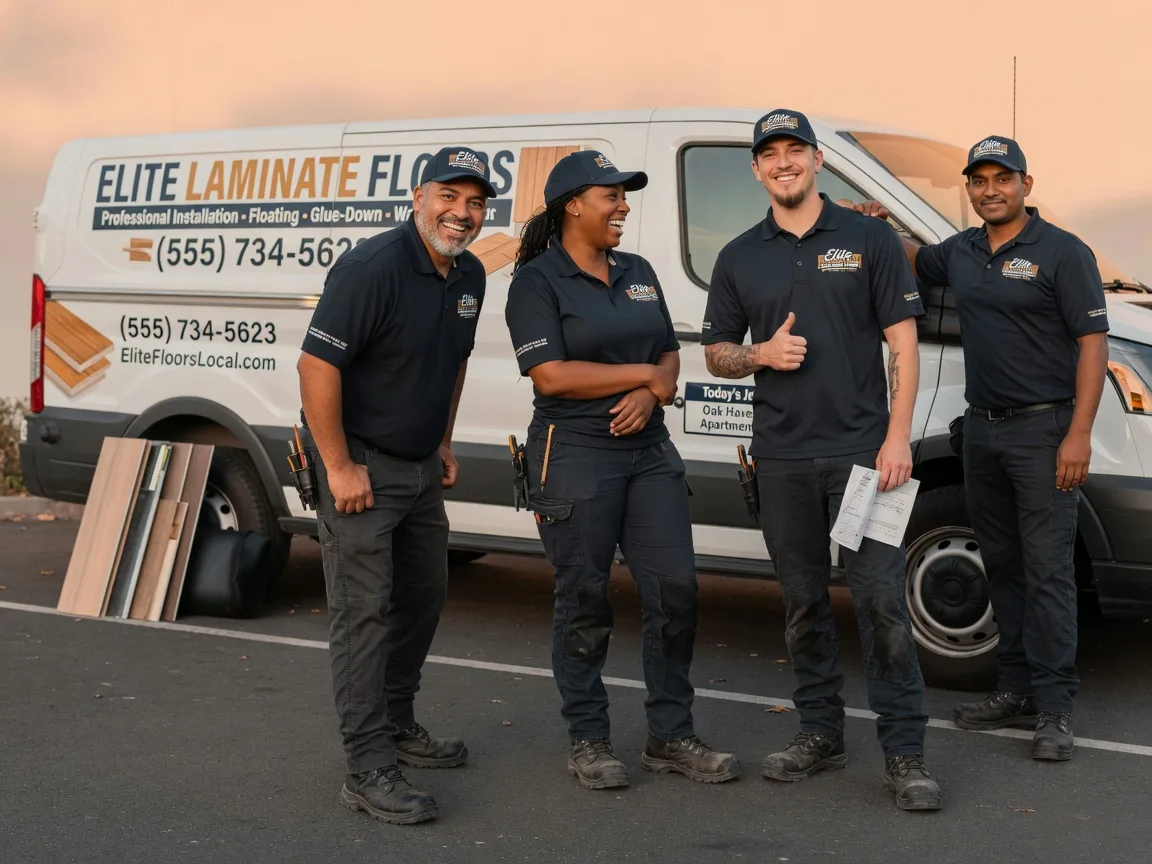 Laminate flooring installation company in Bethesda, OH